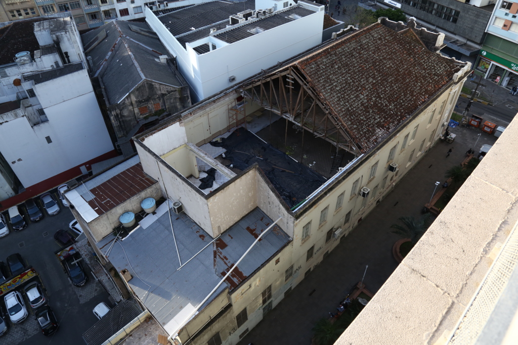 Projeto de recuperação do telhado do Clube Caixeiral será entregue na segunda