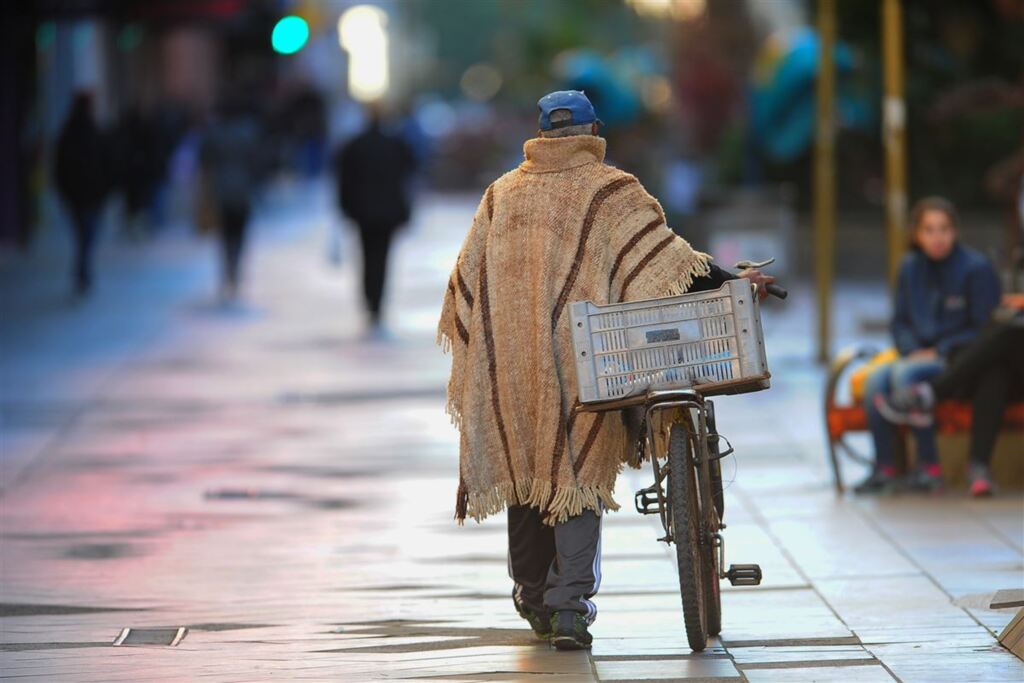 Temperatura caiu pela metade em Santa Maria em um dia
