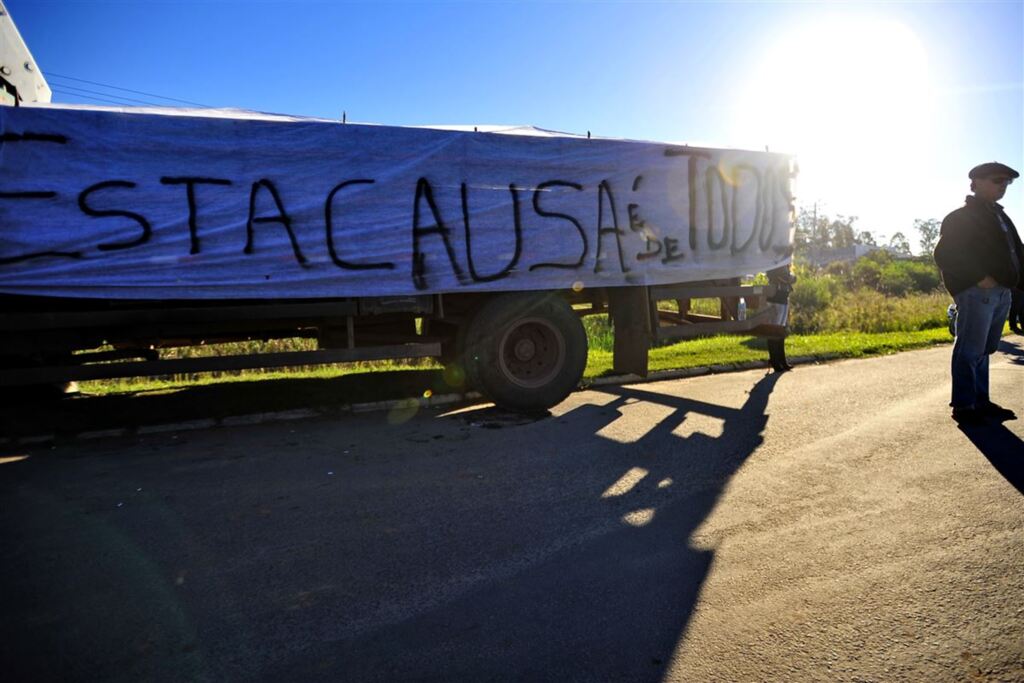 Na Região Central, pelo menos 13 pontos têm protestos neste sábado