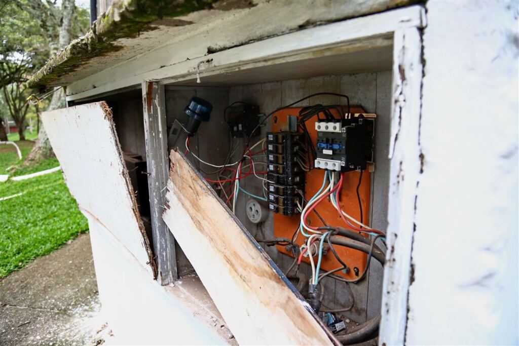 Barulho e caixa de luz aberta no Parque Itaimbé preocupam moradores