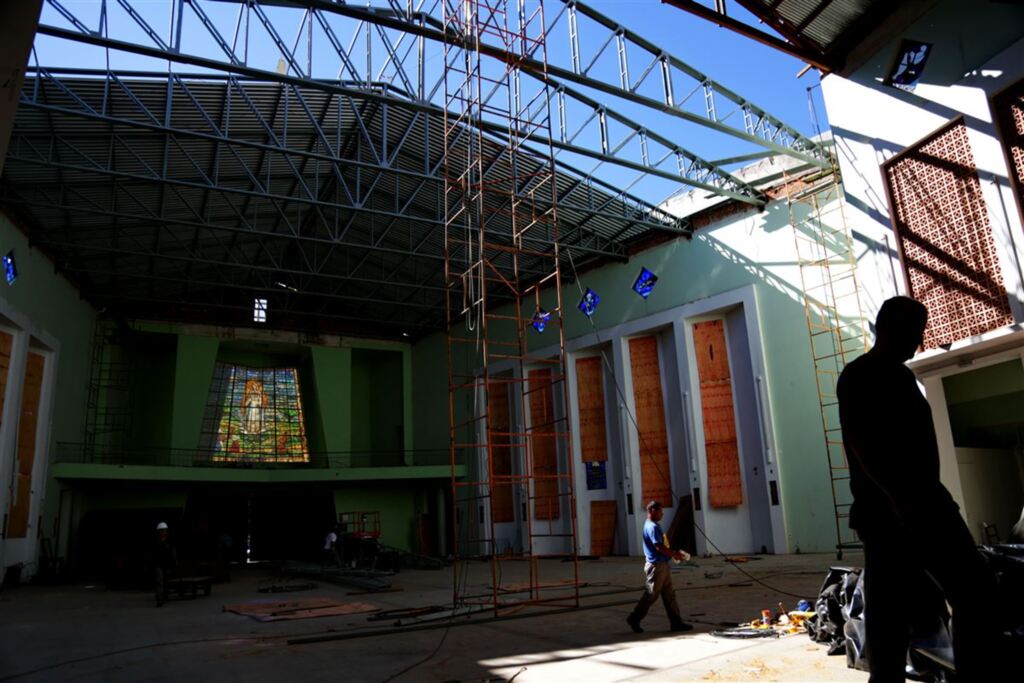 Telhado do Clube Caixeiral será removido nos próximos dias