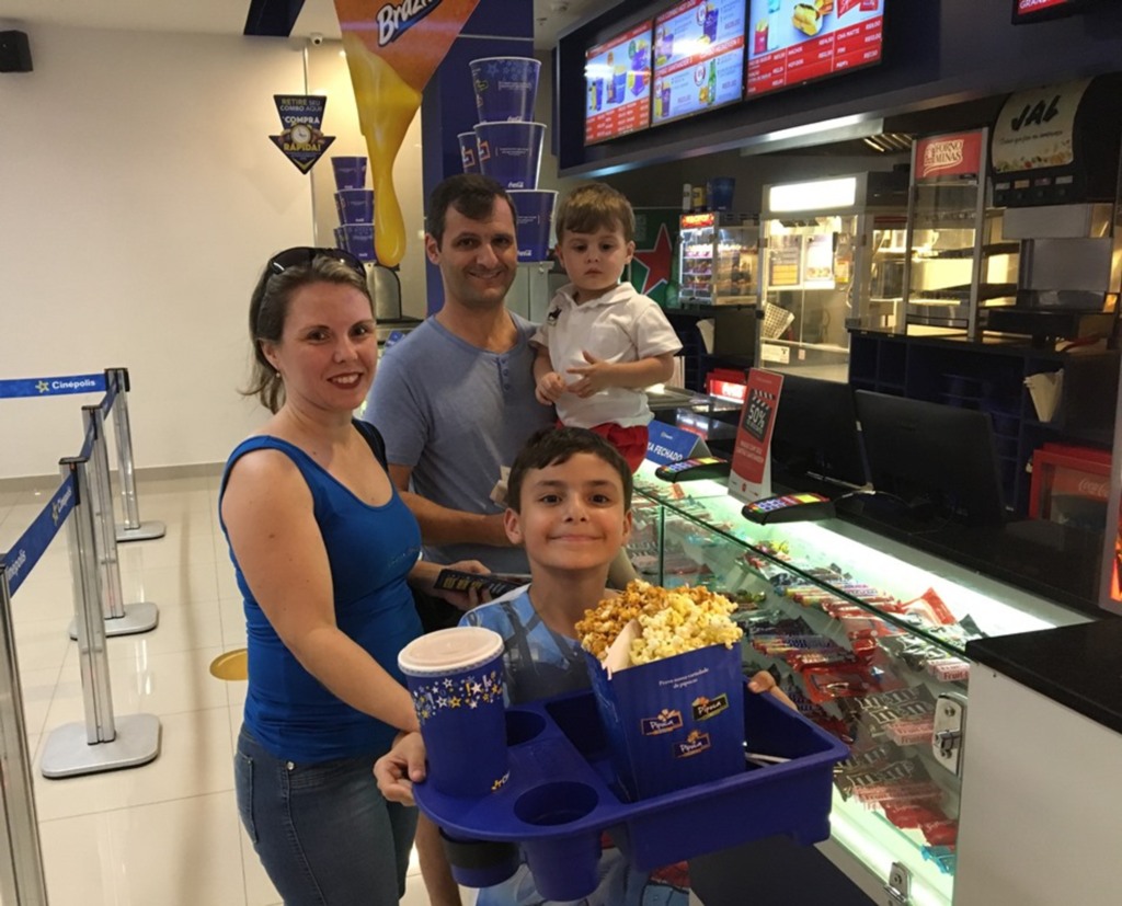 Dia de Natal foi de cinema aberto em Santa Maria