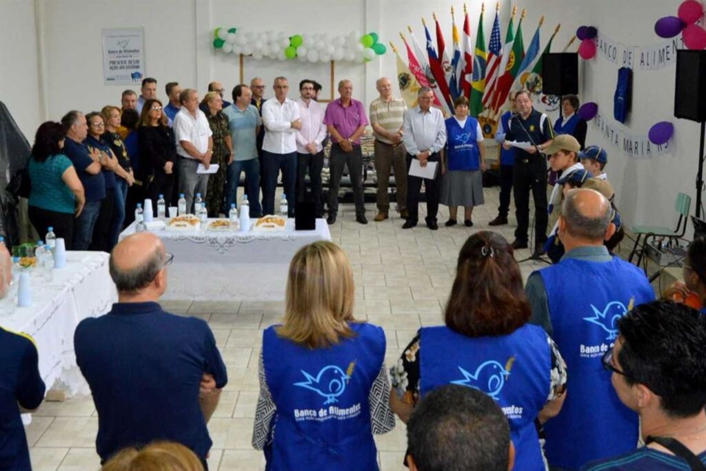Inaugurada hoje, a sede do Banco de Alimentos de Santa Maria