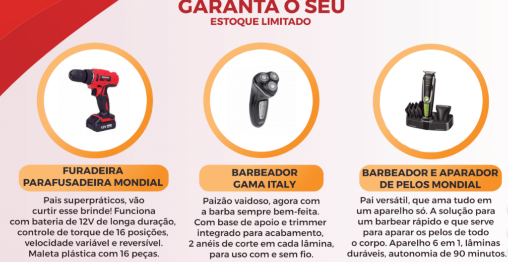 Assine o Diário e ganhe um presente de Dia dos Pais