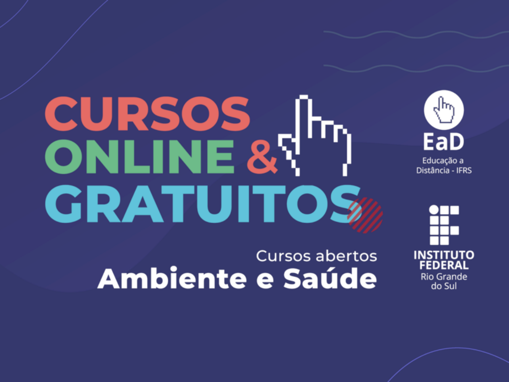 IFRS tem inscrições para cursos gratuitos nas áreas de Saúde e Meio Ambiente