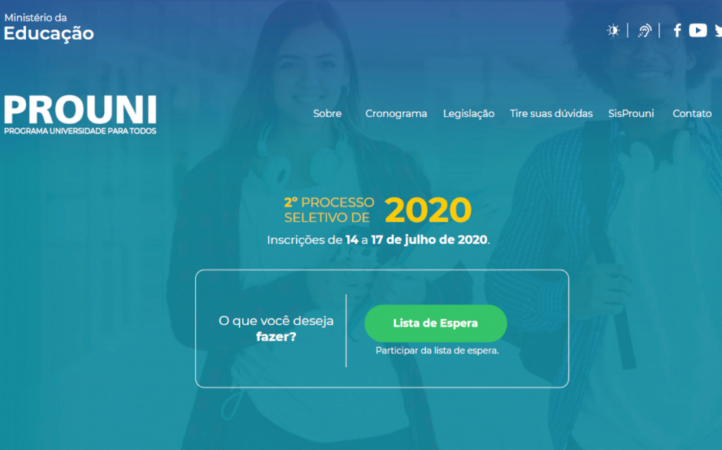 Lista de espera do Prouni tem resultado divulgado nesta segunda