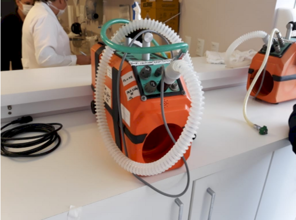 Projeto da UFSM cria, automatiza e recupera respiradores