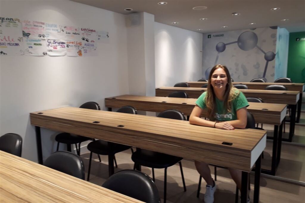 Foto: Carmen Xavier (Diário) - Para Giulia, testar conhecimentos amplia a autoestima