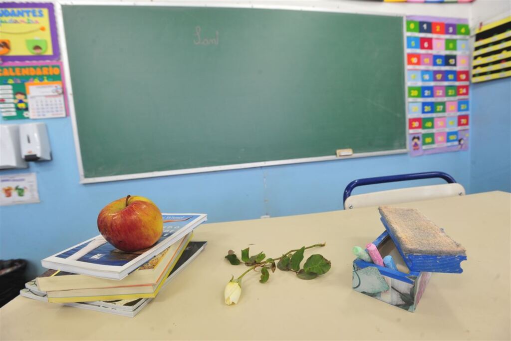 Abertas inscrições para contratação temporária de professores na rede estadual