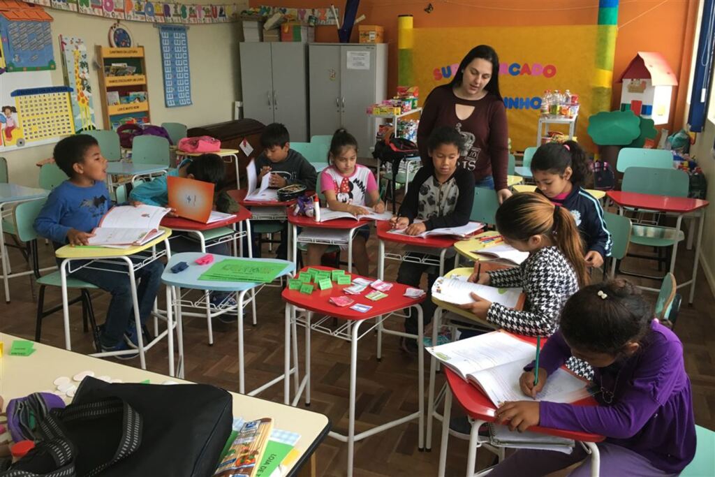 Foto: Gilson Alves (Diário) - Para garantir vaga em escolas da rede municipal, como a Chácara das Flores, responsáveis serão orientados a apresentar a carteira de vacinação atualizada dos alunos no momento da matrícula