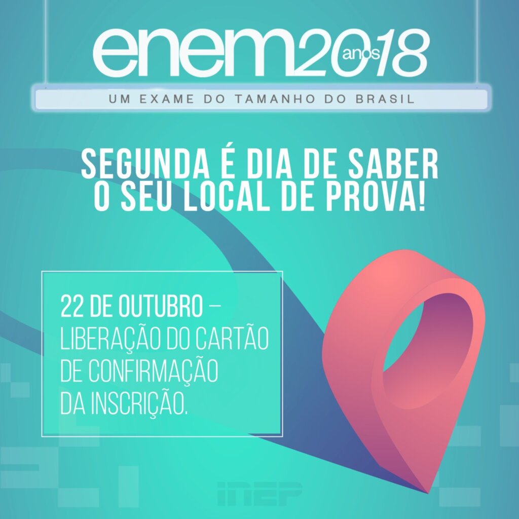 Locais de prova do Enem serão divulgados nesta segunda-feira