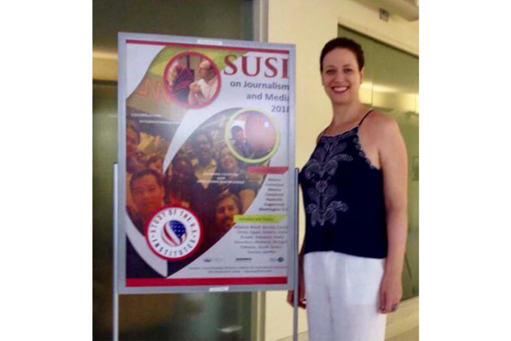 Foto: Divulgação - Fabiana Piccinin participa  de evento na Universidade de Ohio