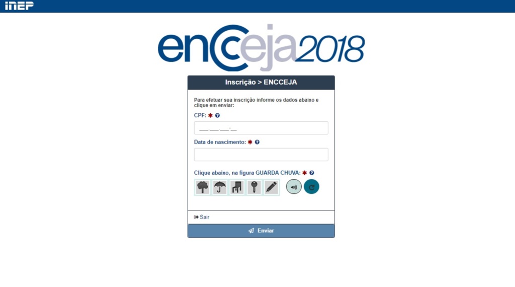 Inscrições para o Encceja começam hoje