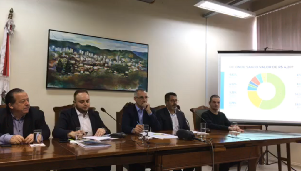 Prefeitura anuncia passagem de ônibus a R$ 4,20 em Santa Maria