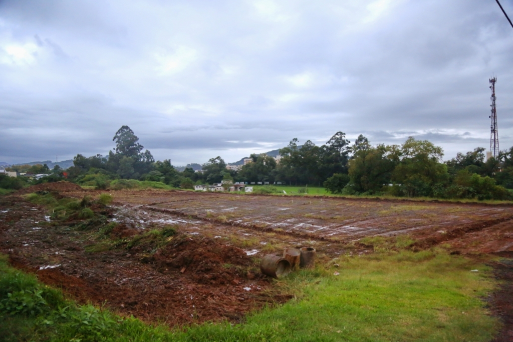 Começam obras em terreno da loja da rede Havan em Santa Maria