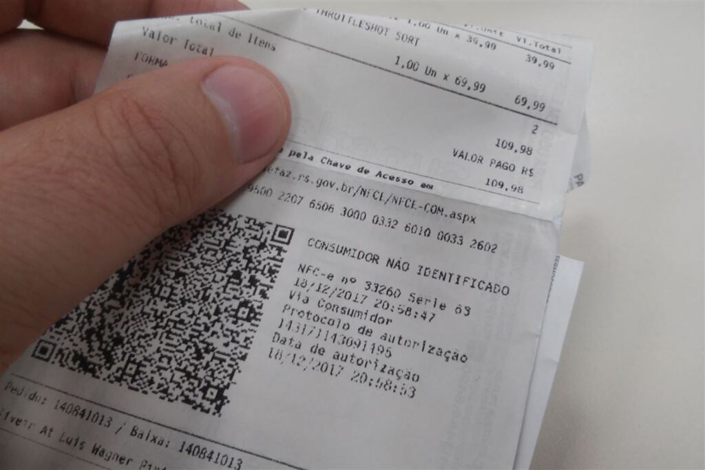 154 pessoas ainda não resgataram prêmios que somam R$ 120 mil do Nota Fiscal Gaúcha