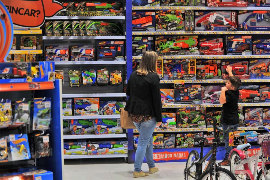 Projeção de alta de 1,5% nas vendas do comércio para Dia das Crianças