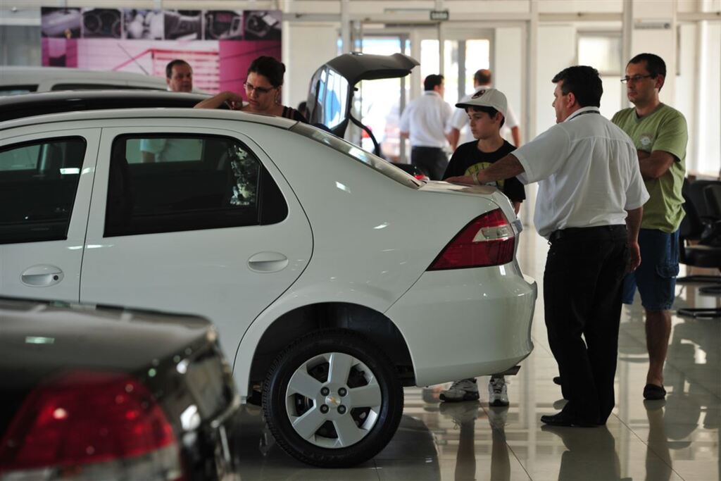 Vendas de carros têm alta de quase 4% em agosto em Santa Maria