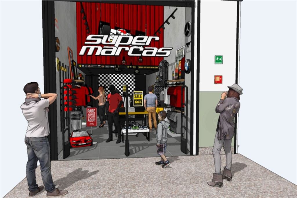 Franquia de roupas e acessórios de marcas do setor automobilístico inaugura em Santa Maria