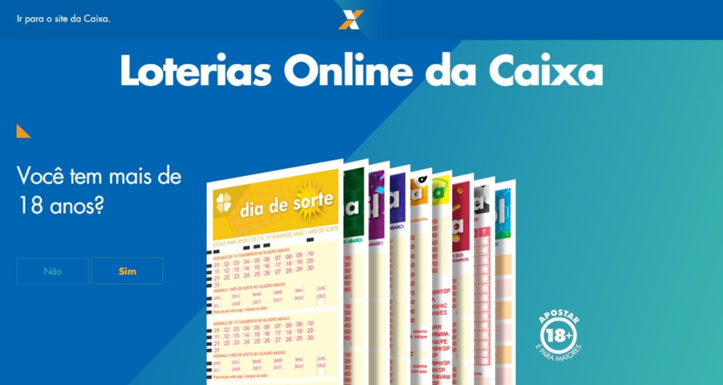 Caixa lança plataforma para apostas em loterias pela internet