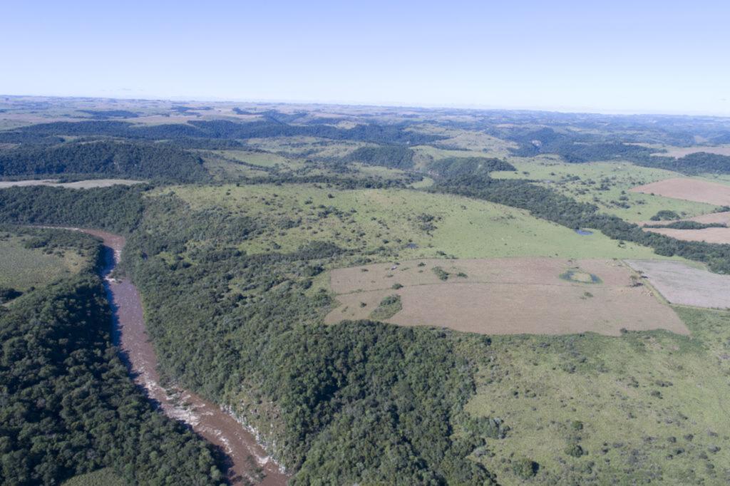 Foto: Divulgação - Usina de Quebra-Dentes será construída nesse local do Rio Toropi, entre Quevedos e Júlio de Castilhos