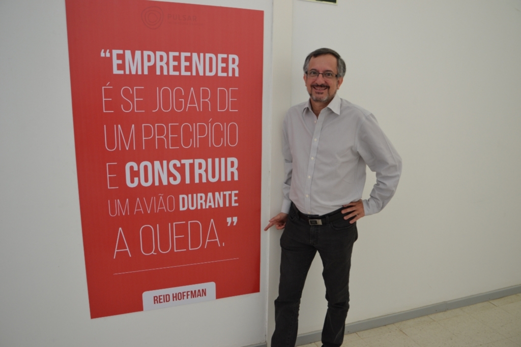 Foto: Deni Zolin - Diário - Nelson Campelo é gaúcho, tem empresa de informática em Recife e avalia chance de abrir filial em Santa Maria