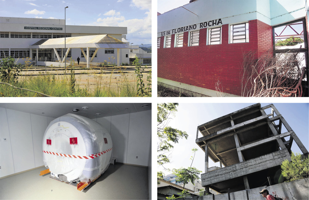 Fotos: Arquivo Diário - Hospital Regional, posto da Santa Marta, ressonância do Husm e prédio da Câmara estão empacados