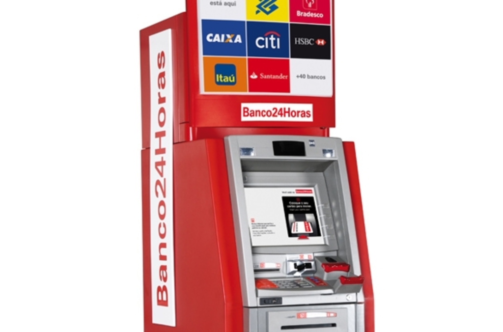Caixas eletrônicos do Banco24Horas estão desativados em Santa Maria
