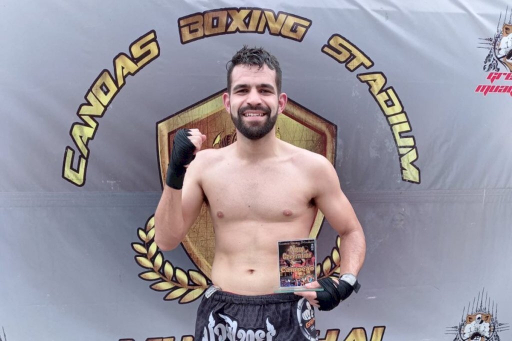 Santa-marienses sobem ao pódio no Canoas Boxe Stadium