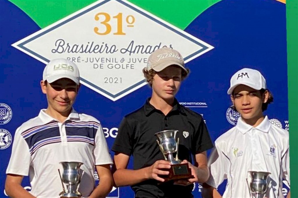 Golfista santa-mariense sobe no pódio em competição nacional