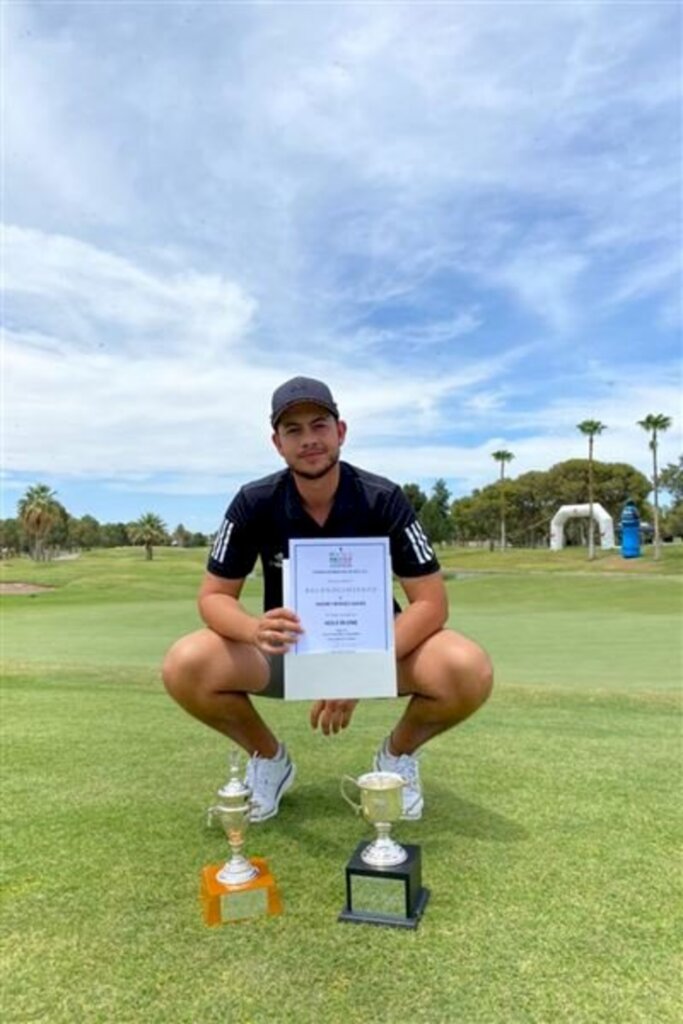 Atleta do Santa Maria Golfe Clube fica com a terceira colocação em torneio no México