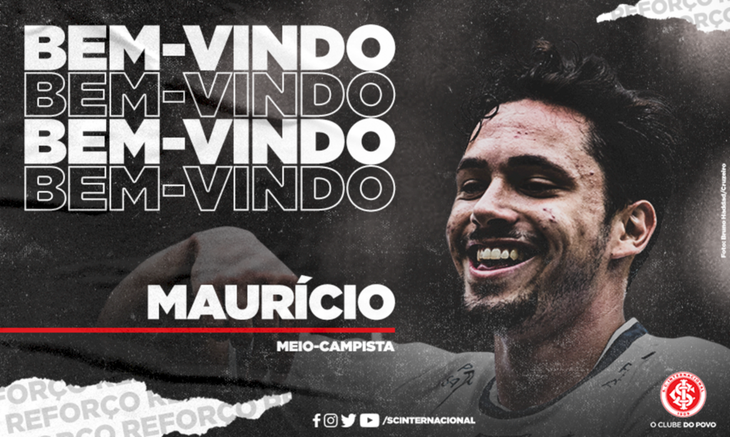 Inter anuncia a contratação do meia Maurício