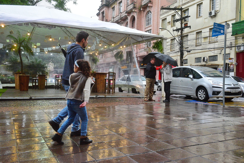 Foto:Eduardo Ramos (Diário) - Chuva estará presente até o fim de semana