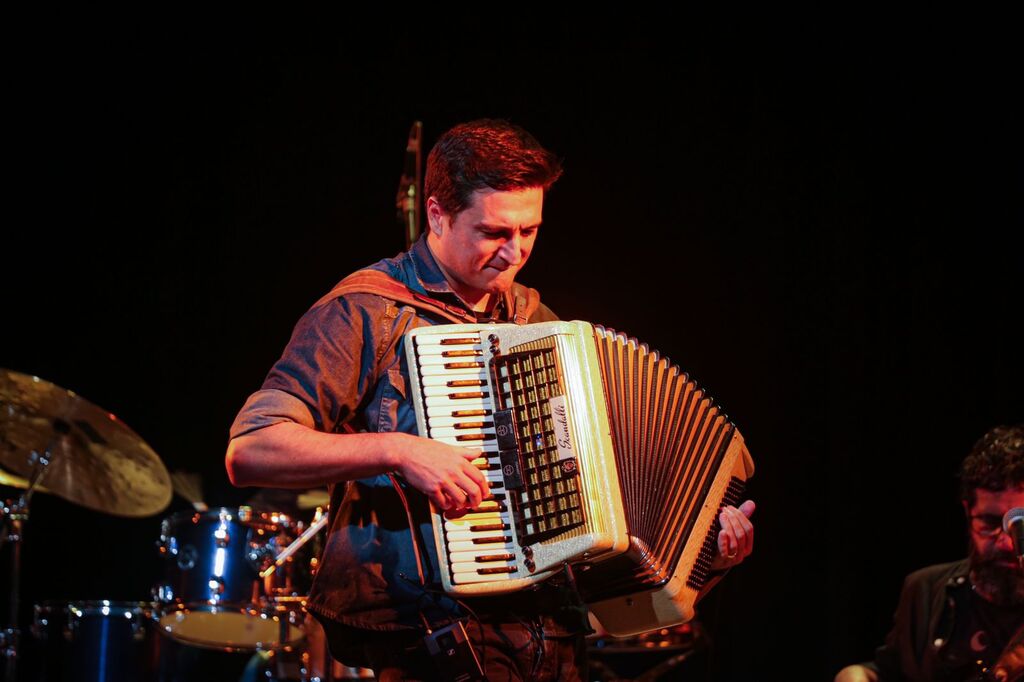  - Com a gaita, Diego Dias incluiu uma roupagem gauchesca à clássicos da música mineira