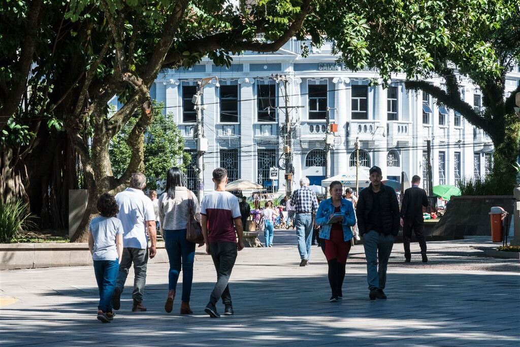 título imagem Revitalização da Praça Saldanha Marinho em Santa Maria ainda não tem previsão para ser retomada