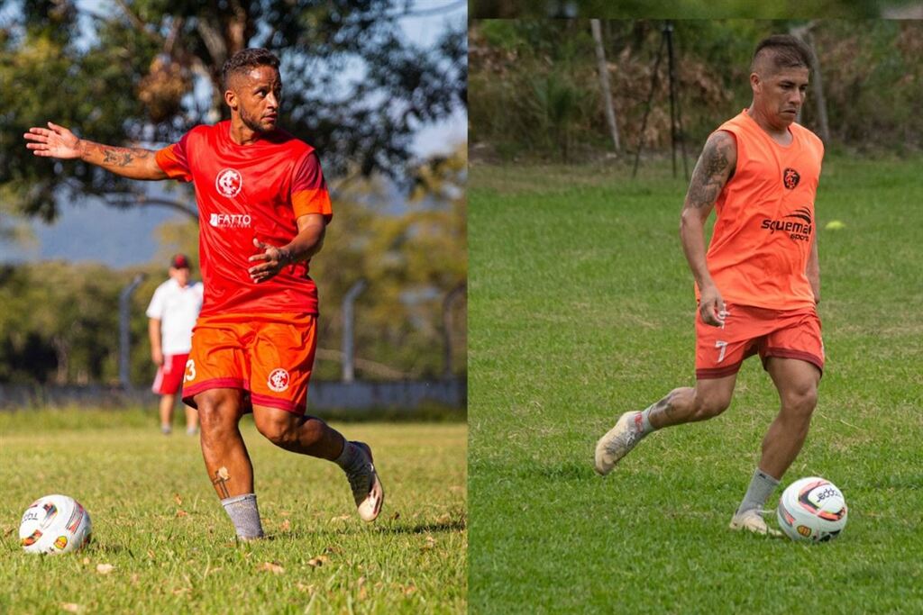 Volante Moisés Baiano e meia Elias não defendem mais o Inter-SM