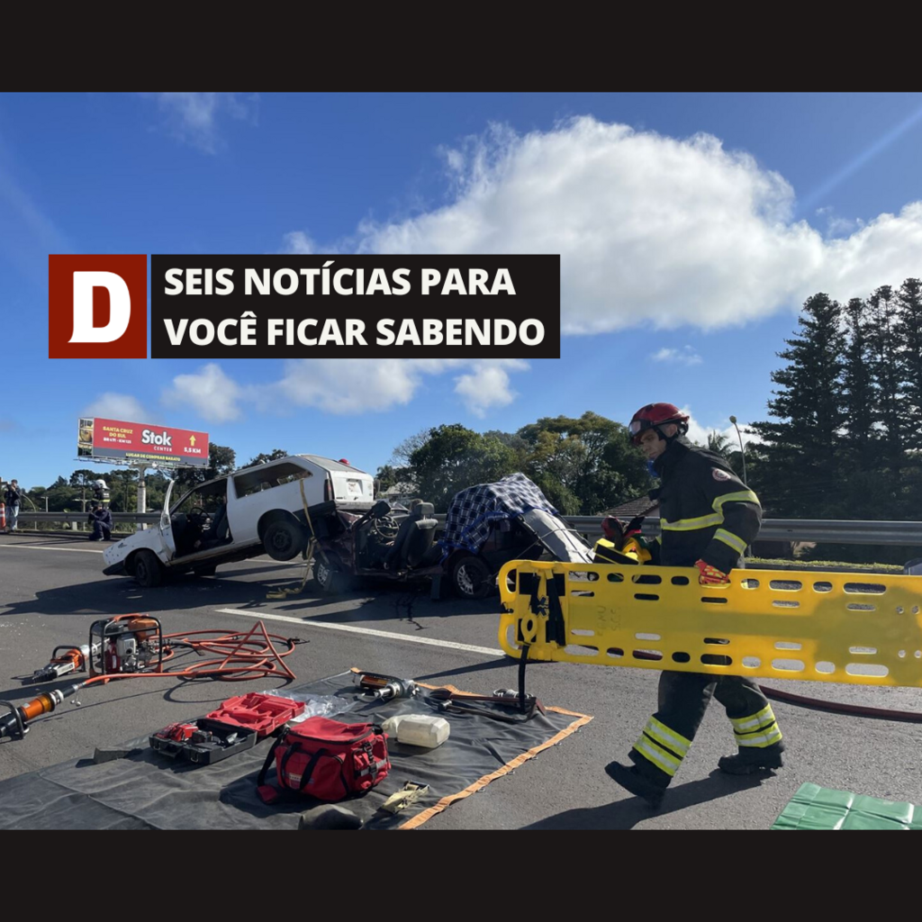 RSC-287 terá simulação de acidente nesta quinta e outras 5 notícias