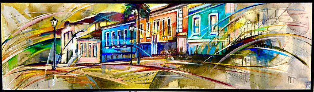 30 artistas celebram Santa Maria em exposição no Shopping Praça Nova