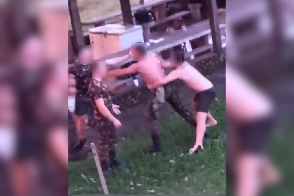 VÍDEO: militares são presos após briga em confraternização dentro de quartel de Santa Maria