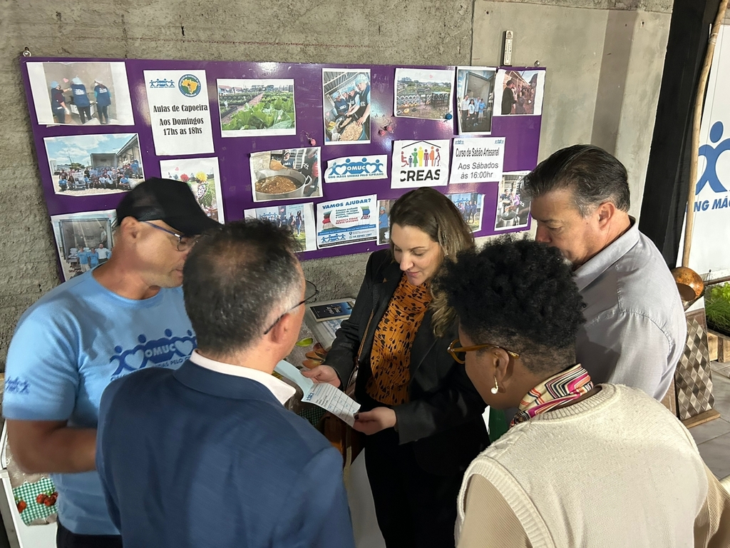 título imagem Coordenadora da Secretaria de Combate à Pobreza e à Fome visita Santa Maria