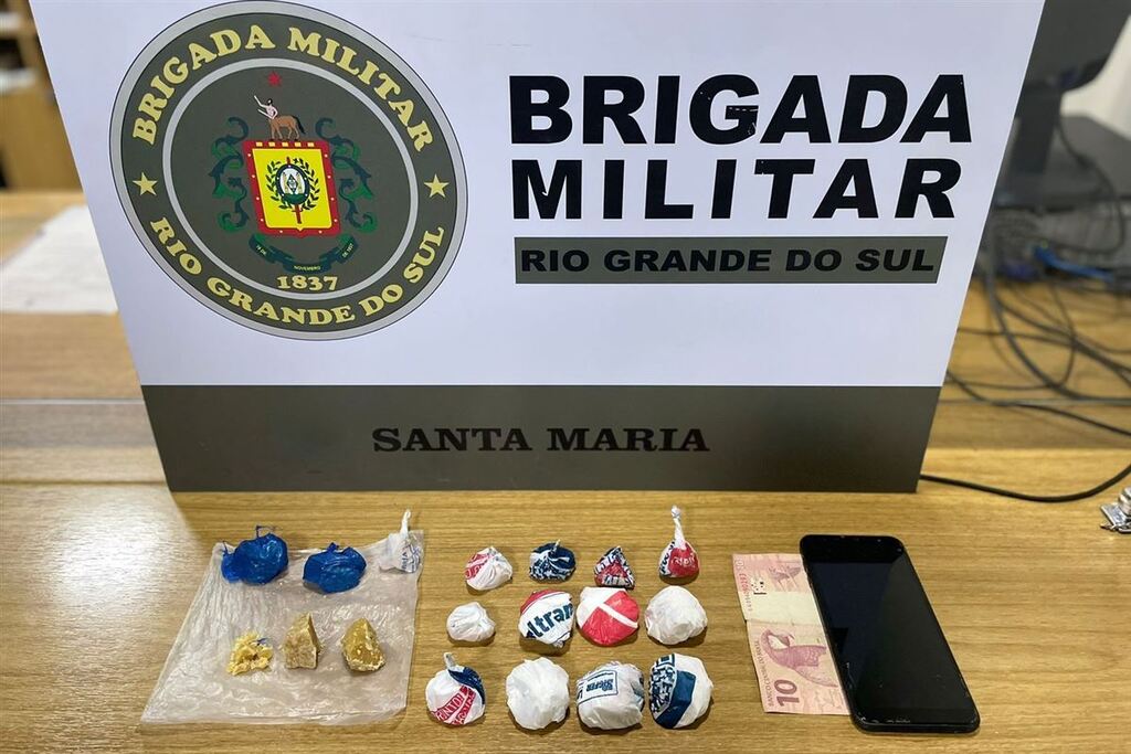 título imagem Homem é preso em flagrante por tráfico de drogas em Santa Maria