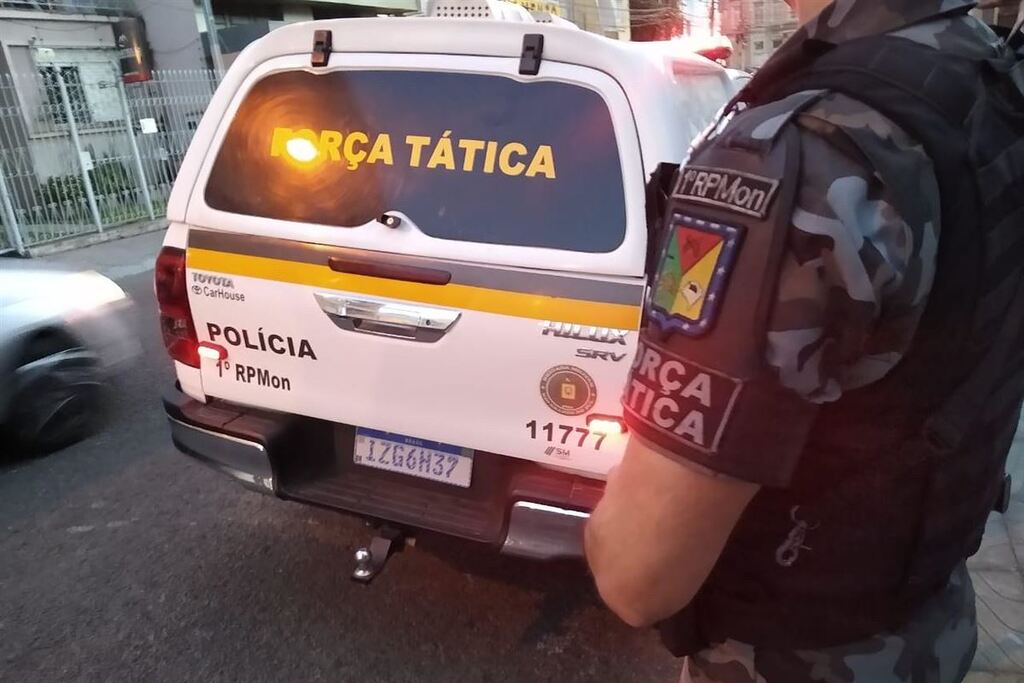 Foragido é capturado no Bairro Nova Santa Marta em Santa Maria