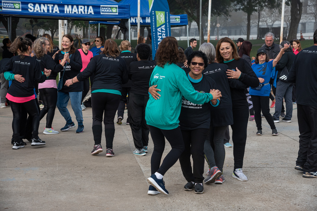 Cerca de 10 mil pessoas participam do Dia do Desafio em Santa Maria e região