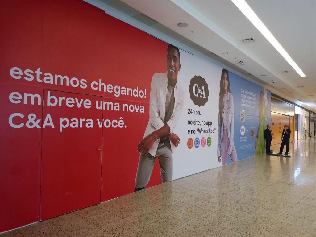Primeira C&A de Santa Maria deve abrir até o final de julho no Praça Nova
