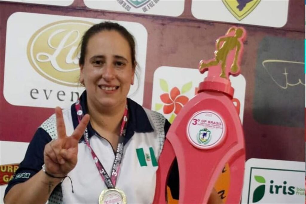 Jogadora de bocha de Santa Maria vence GP Brasil Feminino