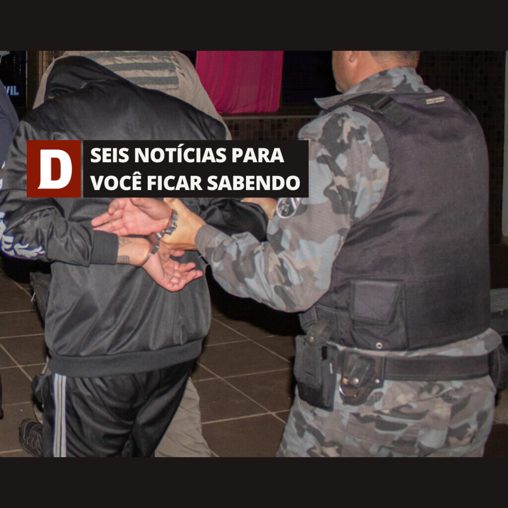 Comparado ao primeiro trimestre de 2022, polícia prende quase o dobro de foragidos neste ano e outras 5 notícias para você ficar sabendo