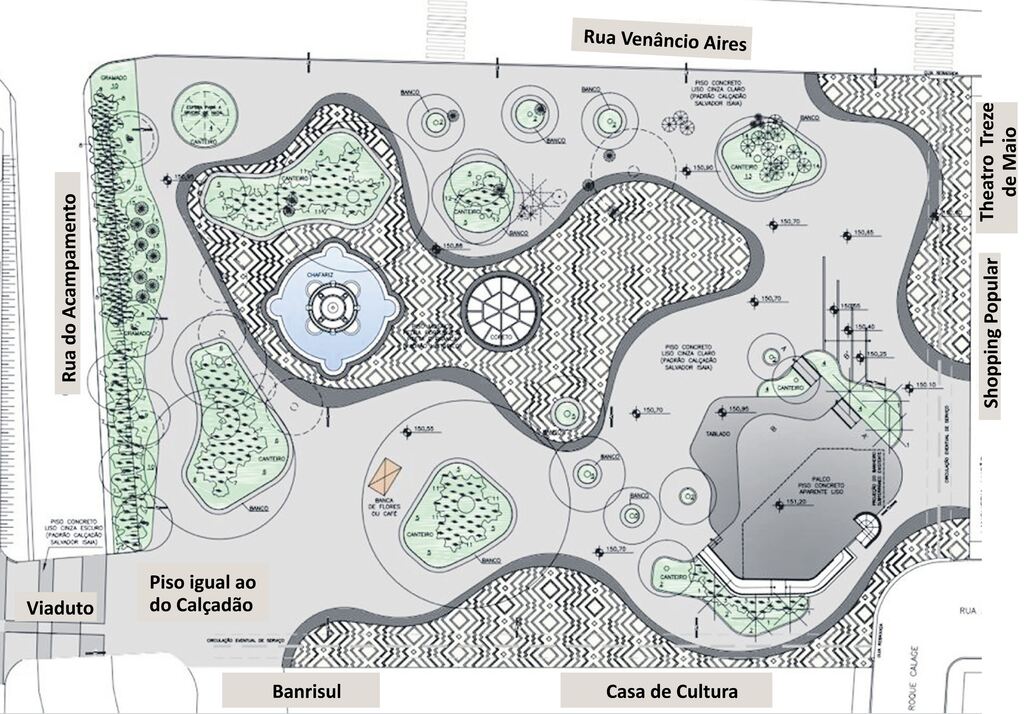 Reforma da Praça Saldanha Marinho começa na segunda-feira; saiba como será e o que vai mudar