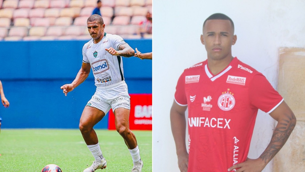 Inter-SM anuncia os atacantes Wilson Júnior e Bruninho