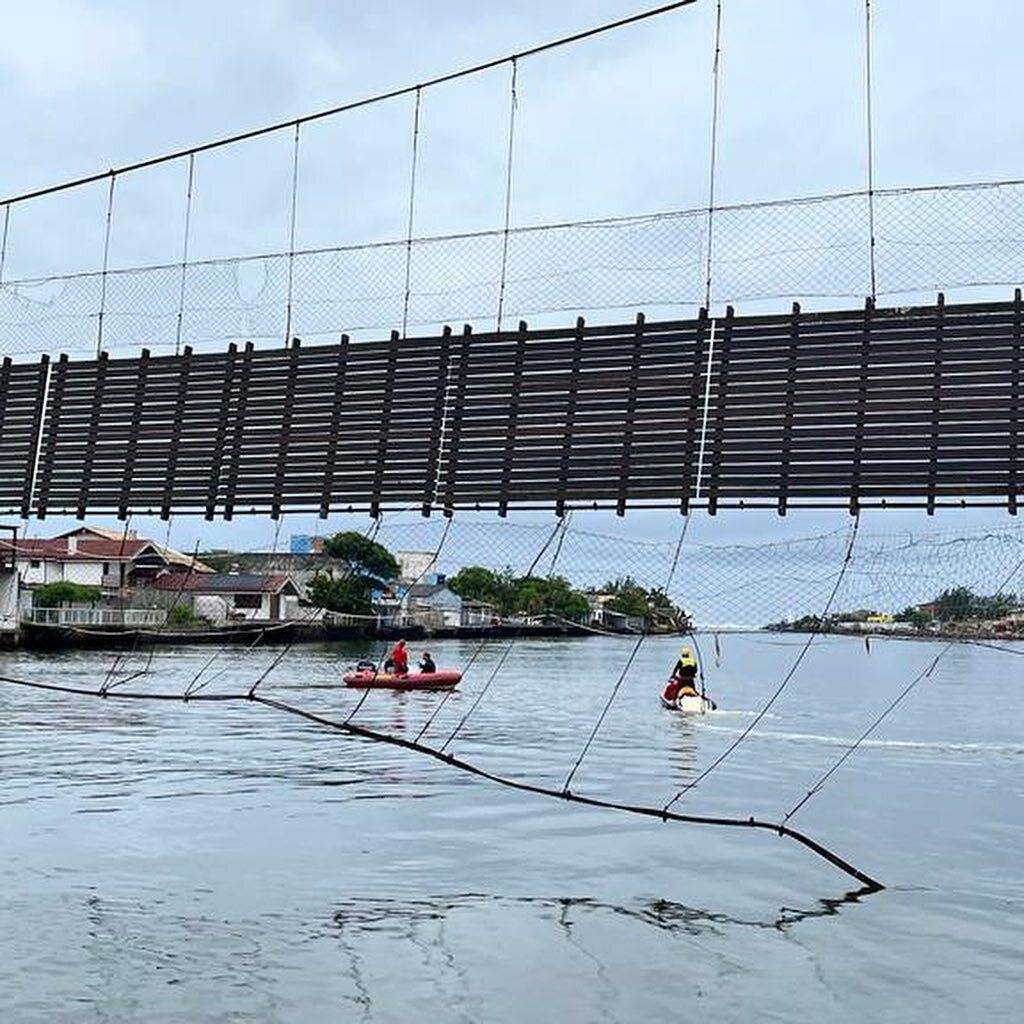 Corpo de Brian Grandi, desaparecido após queda da ponte pênsil, é encontrado na praia em Passo de Torres