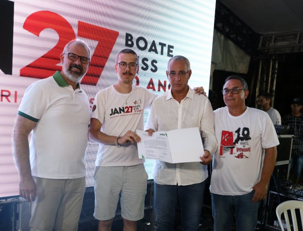 Prefeitura e AVTSM assinam termo de compromisso para a construção de memorial onde funcionava a Kiss